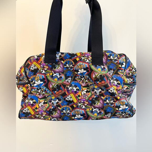 Vintage Y2K Disney Nicole miller bag shoulder bag diaper bag tote bag travel - Picture 1 of 11
